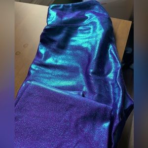 Heroine Sport purple sparkle leggings